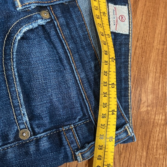 Adriano Goldschied Stilt cigarette jeans dark wash made in USA size 28R - Picture 8 of 9